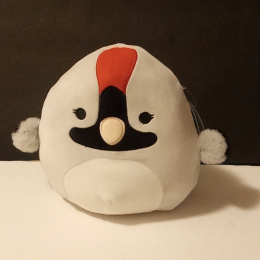 Original Squishmallow Basma the whooping Crane series 41 Plush 8 inches